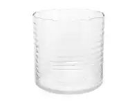 LivingStyles Downtown Cut Glass Hurricane, Medium offer