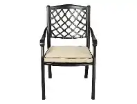 Fiji Cast Aluminium Outdoor Dining Armchair