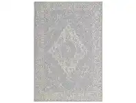 St Tropez Soft Heritage Belgian Made Indoor / Outdoor Modern Rug, 230x160cm, Blue / Ivory