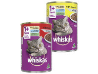 Foodworks Whiskas Wet Cat Food 400g offer