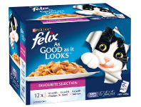 Coles Felix Cat Food 12x85g offer