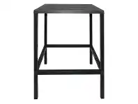 LivingStyles Cube Italian Made Commercial Grade Outdoor Square Bar Table, 80cm, Anthracite offer