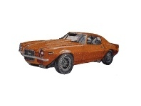 LivingStyles Camaro Coir Doormat, 90x40cm, Orange offer