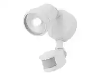 LivingStyles Otto IP54 LED Outdoor Floodlight with Motion Sensor, 1 Light, White offer