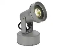 LivingStyles Vision IP54 Exterior LED Spotlight, 9W, 3000K, Silver offer