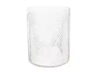LivingStyles Copacabana Cut Glass Cylinder Hurricane offer