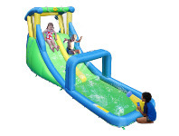 BIG W Happy Hop Double the Fun Splash Zone Water Slide offer