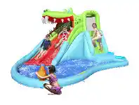 BIG W Happy Hop Crocodile Double Slide Water Park offer