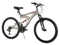 BIG W Huffy Rock Creek 60cm Dual Suspension 18 Speed Mountain Bike - Boys offer