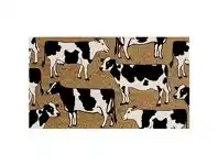 Dairy Cows Coir Doormat, 75x45cm