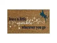 Fairy Sparkle Coir Doormat, 60x40cm