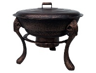 LivingStyles Vesuvius Cast Iron Fire Pit BBQ offer