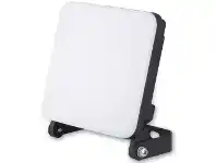 LivingStyles Crescent IP65 Low Glare LED Floodlight, 20W, 4000K, Black offer
