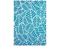 LivingStyles Chatai Aztec No.006 Reversible Outdoor Rug, 170x120cm, Aqua/White offer