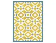 LivingStyles Telki Milano Marsala Italian Made Floor Mat, 198x120cm, Yellow offer