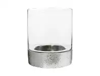 LivingStyles Amilia Glass Hurricane Lantern, Large offer