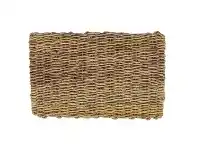 LivingStyles Corridor Coiled Yarn Jute Doormat, 80x50cm offer