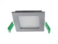LivingStyles Flush IP44 Indoor / Outdoor Recessed LED Steplight, 3000K, Brushed Aluminium offer