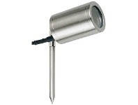 LivingStyles Accent IP54 Garden Spotlight, Stainless Steel offer
