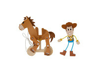 Kmart Disney Pixar Toy Story Woody & Bullseye Pull Along Toy offer