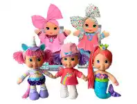 BIG W Baby’s First Assorted Cuddlekins, Minky So Soft or Giggles and Kisses Baby Dolls offer