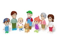 BIG W Cocomelon 8-Pack Family Figures offer