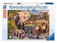 Mr Toys Ravensburger - African Animal World Puzzle 3000Pc offer