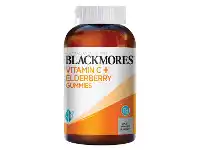 Star Discount Chemist Blackmores Vitamin C + Elderberry Gummies 120 Gummies offer