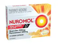 Star Discount Chemist Nuromol Dual Action Pain Relief 10 Liquid Capsules offer