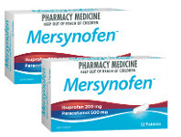 Star Discount Chemist Mersynofen Ibuprofen 200mg Paracetamol 500mg 12 Tablets offer