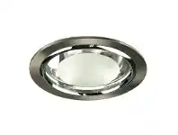 LivingStyles Litek Side Entry Twin Energy Efficient Downlight - Brushed Chrome (Oriel Lighting) (LF4236BCH) offer