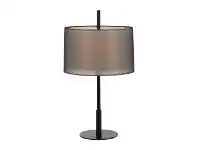 Vale Modern Metal Table Lamp, Black