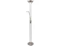 LivingStyles Buckley Metal Mother & Child LED Floor Lamp, Brushed Chrome offer