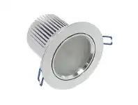 LivingStyles Martec Shadowline 16W Neutral White Dimmable LED Downlight - Brushed Aluminium (MLSG5012BD) offer