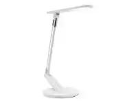 LivingStyles Flick LED Touch Desk Lamp with USB Port, White offer