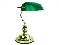 LivingStyles Bankers Touch Desk Lamp, Polished Brass offer