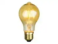 LivingStyles Allume A60 Vintage Filament Globe, E27, Amber offer