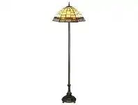 LivingStyles Valley Tiffany Stained Glass Floor Lamp, Large offer