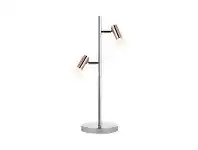 LivingStyles Pena Metal LED Table Lamp, Copper offer