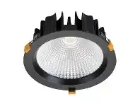 LivingStyles Neo IP44 Commercial Grade Indoor / Outdoor Recessed LED Downlight, 35W, 3000K, Black (20463) offer