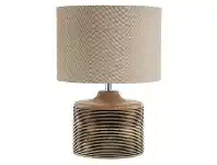Lucas Mango Wood Base Table Lamp