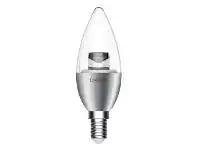 LivingStyles Key Dimmable LED Globe, E14, 6500K, Candle Shape, Clear offer