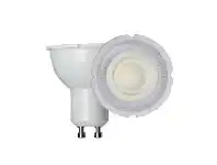 LivingStyles Allume Dimmable LED Globe, 7W, GU10, 5000K, White offer