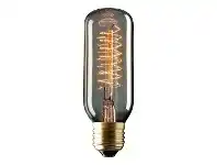 Tungsten Carbon Filament Globe, E27, Mini Banana Shape
