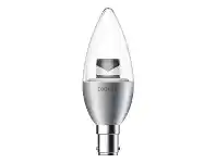 LivingStyles Key Dimmable LED Globe, B15, 2700K, Candle Shape, Clear offer