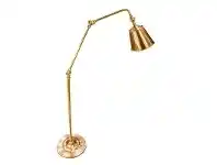 LivingStyles Newbury Adjustable Metal Floor Lamp, Antique Brass offer