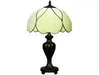 LivingStyles Berit Tiffany Stained Glass Table Lamp, Small offer