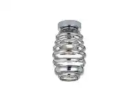 Sole DIY Glass Batten Fix Ceiling Light, Chrome