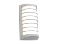 LivingStyles Tacoma IP54 Exterior LED Bunk Wall Light, Silver offer