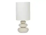 LivingStyles Pebble Ceramic Table Lamp, Large offer